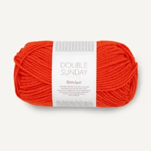 PetiteKnit Double Sunday That orange feeling 3819